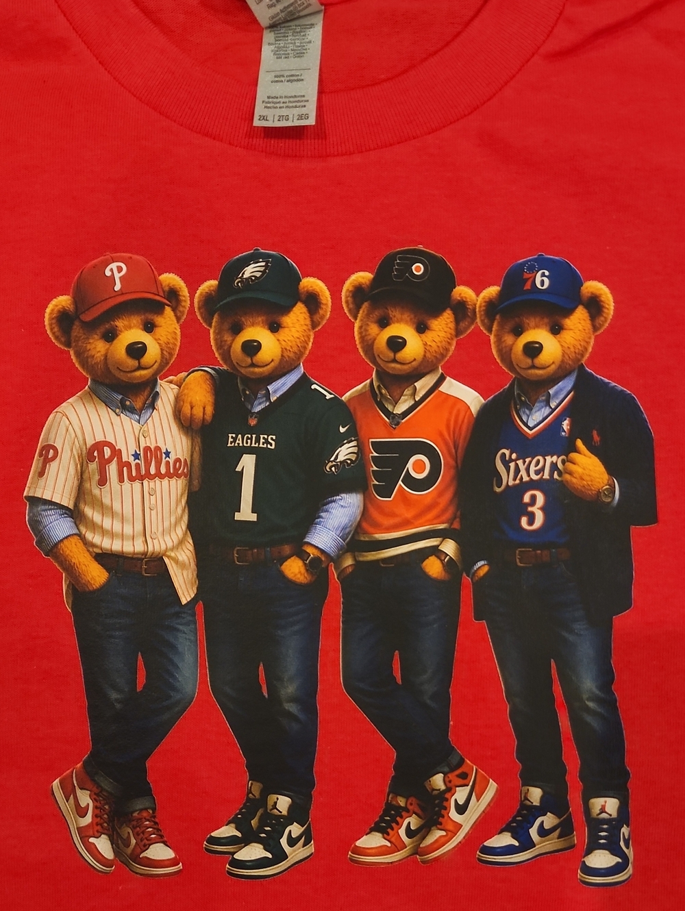 PHL Teams T-Shirt with Bear Players